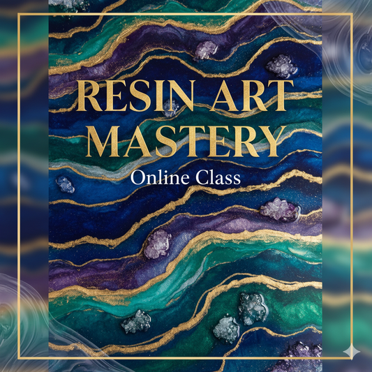 🎨 Resin Art Mastery – Online Course for Beginners - My Store